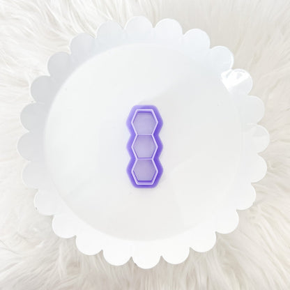Hexagon Huggie Clay Cutter - October Launch