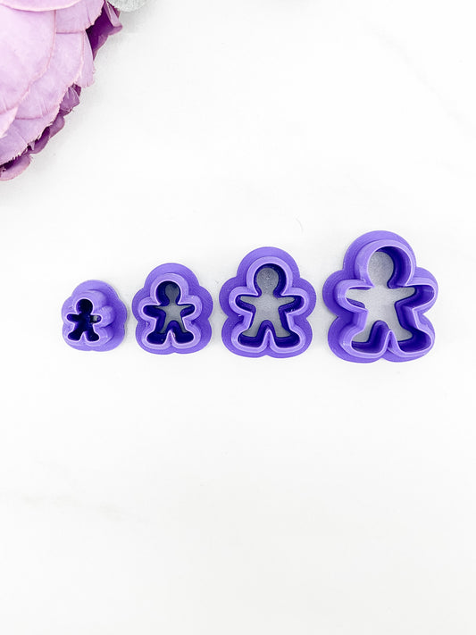 Gingerbread Man Clay Cutter  - September 2023