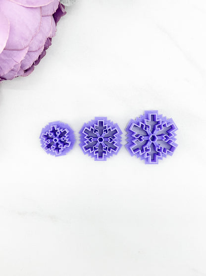 Snowflake Window Clay Cutter - September 2023