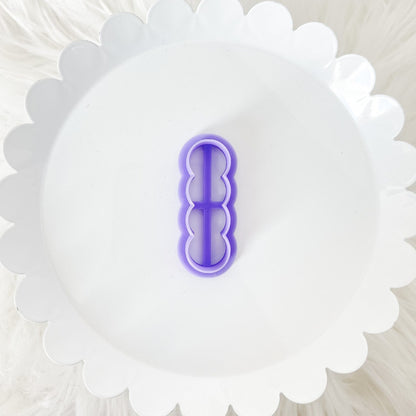 Scalloped Edge Huggie Clay Cutter - October Launch