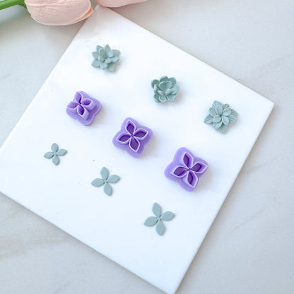 Large Flower Trio C - Clay Cutter - January 2025 Launch