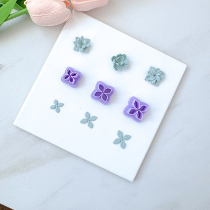 Large Flower Trio C - Clay Cutter - January 2025 Launch