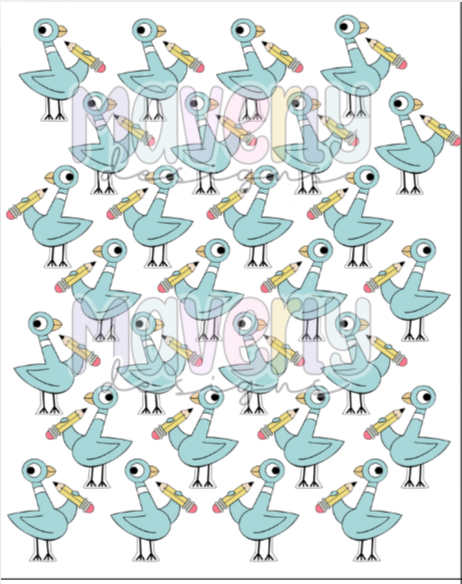 Pigeon Book Bird Clay Cutter & Matching Transfer Paper - September 2025 Launch