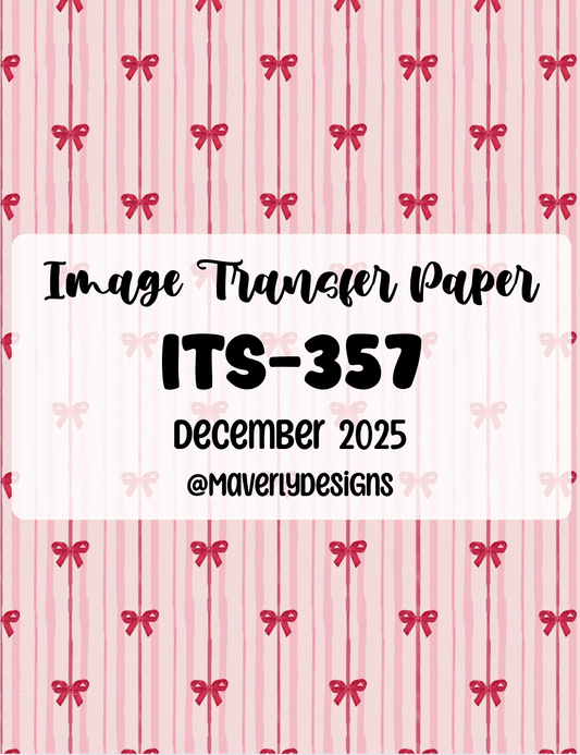 ITS-357 - Transfer Paper - December 2025 Launch