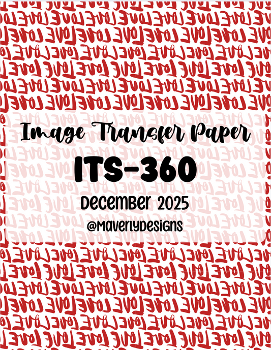 ITS-360 - Transfer Paper - December 2025 Launch