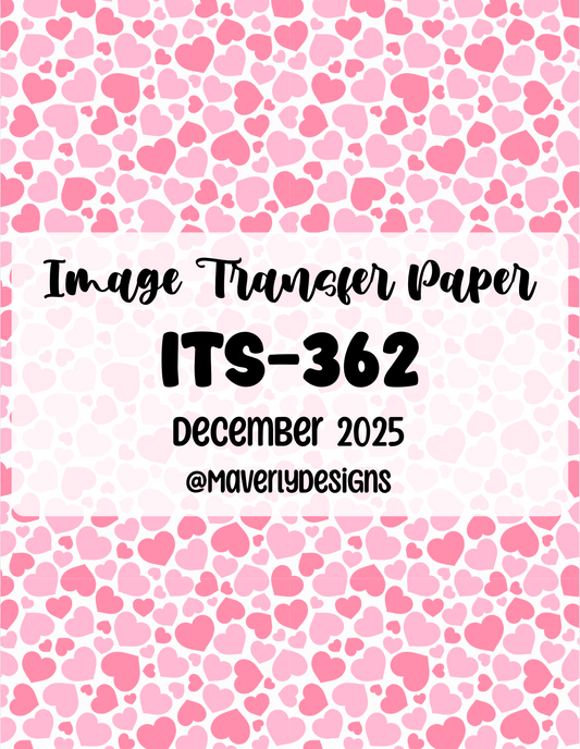 ITS-362 - Transfer Paper - December 2025 Launch