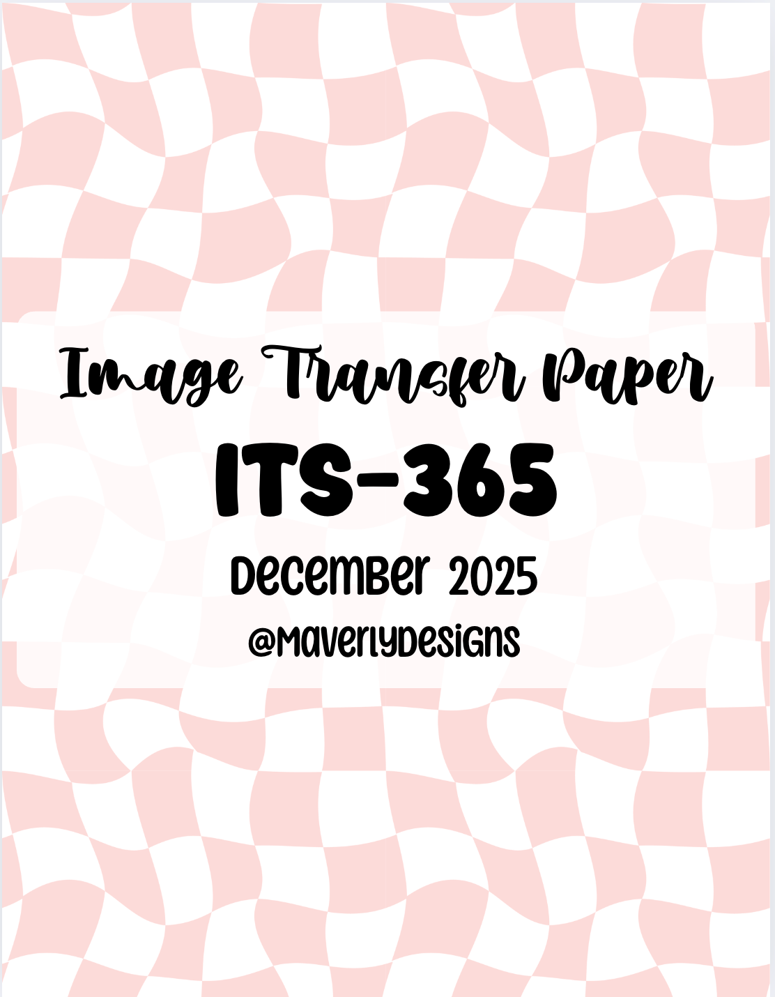 ITS-365 - Transfer Paper - December 2025 Launch