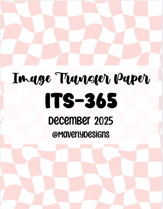 ITS-365 - Transfer Paper - December 2025 Launch