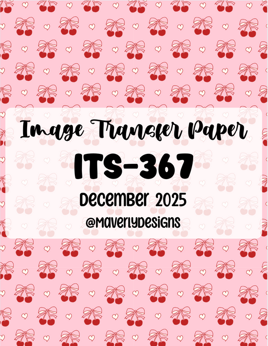 ITS-367 - Transfer Paper - December 2025 Launch