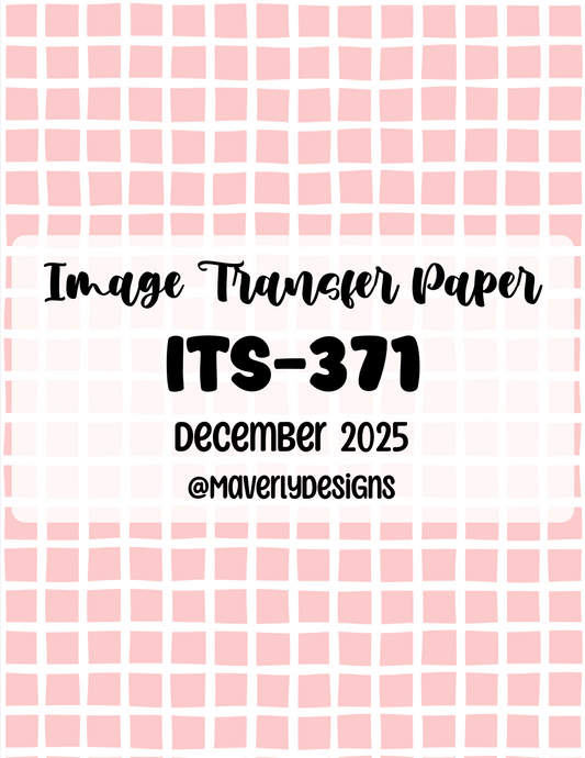 ITS-371 - Transfer Paper - December 2025 Launch