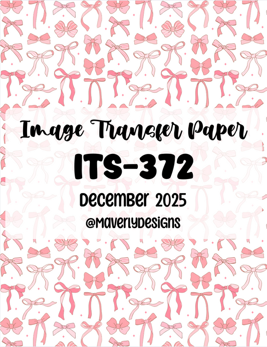 ITS-372 - Transfer Paper - December 2025 Launch