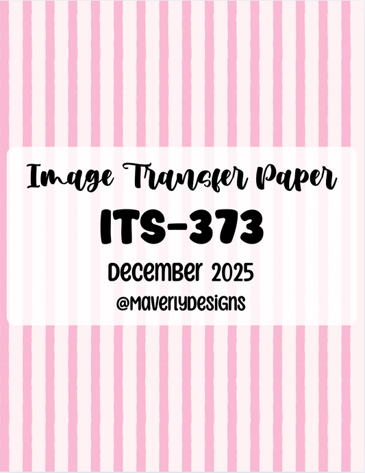 ITS-373 - Transfer Paper - December 2025 Launch