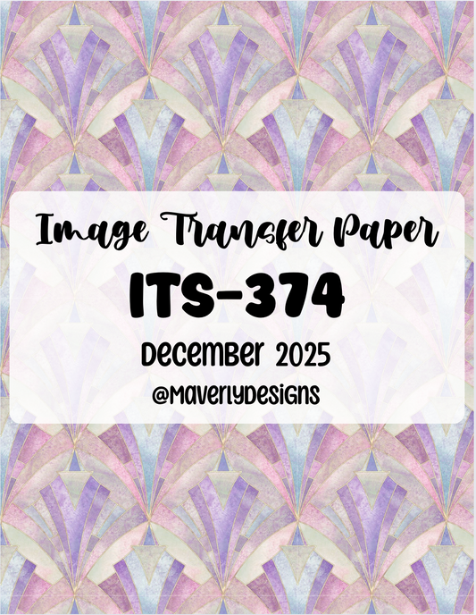 ITS-374 - Transfer Paper - December 2025 Launch