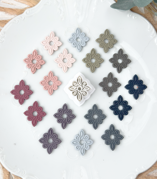 Elegant Spiral Diamond Window - Clay Cutter - January 2026 Launch