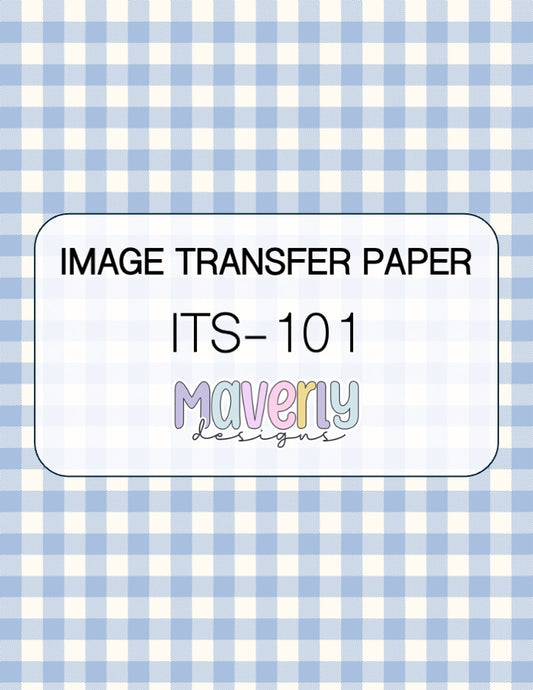 ITS-101 - IMAGE TRANSFER PAPER (O17)