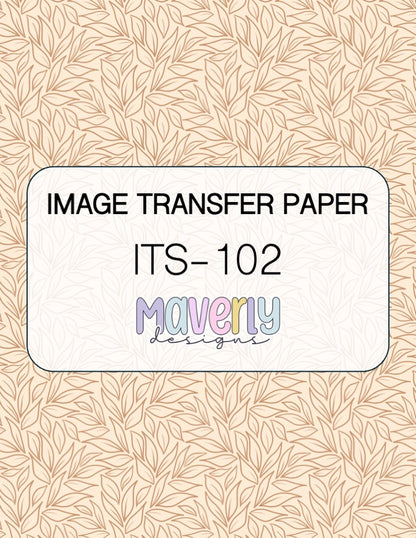 ITS-102 - IMAGE TRANSFER PAPER (O19)
