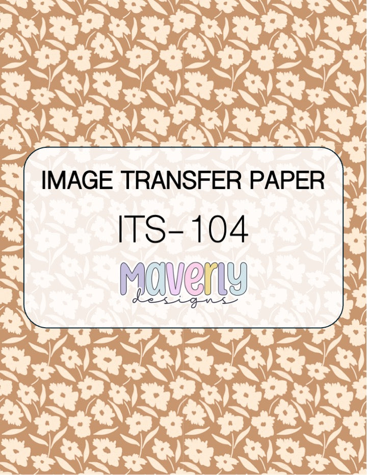 ITS-104 - IMAGE TRANSFER PAPER (O21)