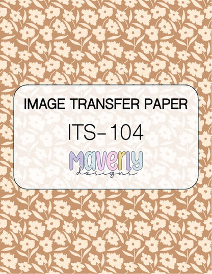ITS-104 - IMAGE TRANSFER PAPER (O21)