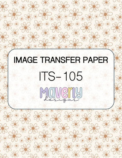 ITS-105 - IMAGE TRANSFER PAPER (O22)