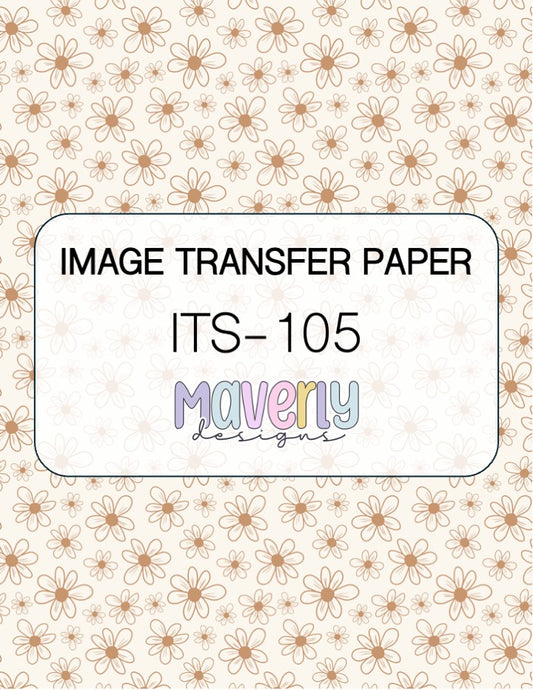 ITS-105 - IMAGE TRANSFER PAPER (O22)