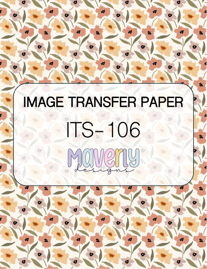 ITS-106 - IMAGE TRANSFER PAPER (O23)