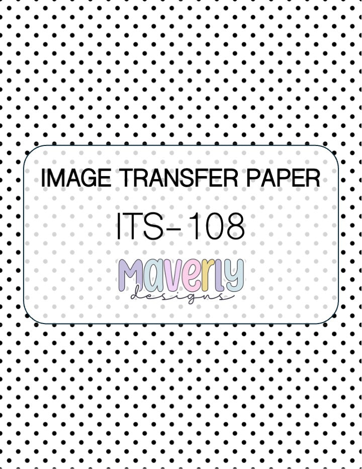 ITS-108 - IMAGE TRANSFER PAPER (P01)