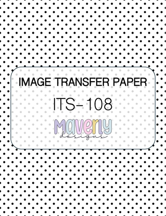 ITS-108 - IMAGE TRANSFER PAPER (P01)