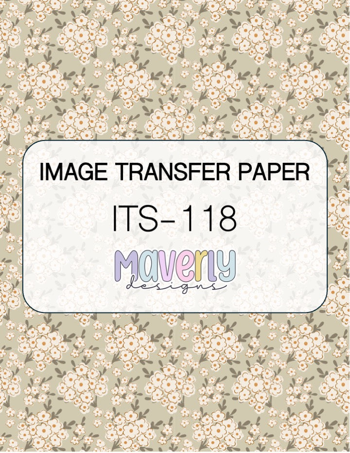 ITS-118 - IMAGE TRANSFER PAPER (P19)