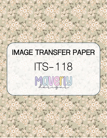 ITS-118 - IMAGE TRANSFER PAPER (P19)