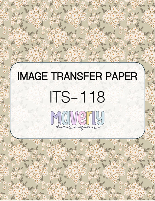 ITS-118 - IMAGE TRANSFER PAPER (P19)