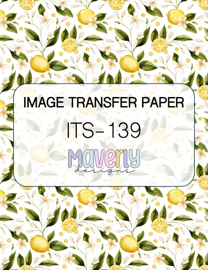 ITS-139 - IMAGE TRANSFER PAPER (Q16)