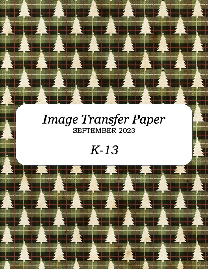 K 13 Transfer Paper - September 2023
