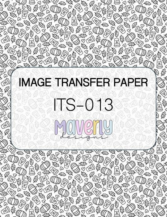 ITS-013 - IMAGE TRANSFER PAPER (A14)