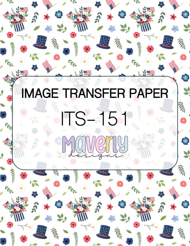 ITS-151 - IMAGE TRANSFER PAPER (R09)