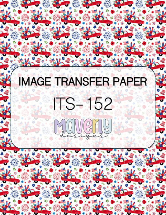 ITS-152 - IMAGE TRANSFER PAPER (R10)