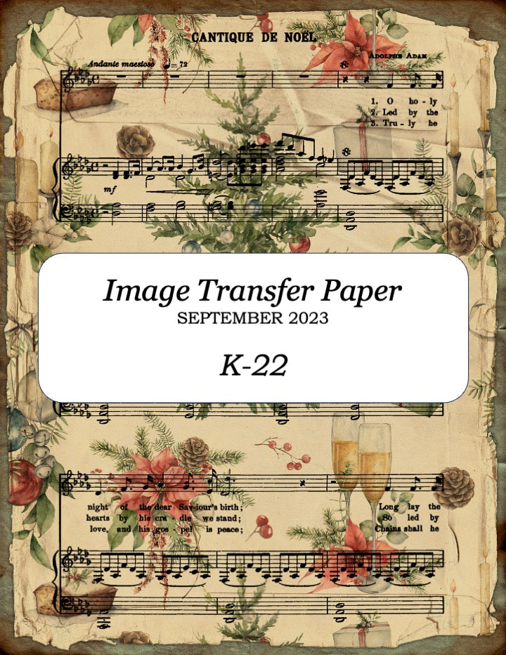 K 22 Transfer Paper DRAFT