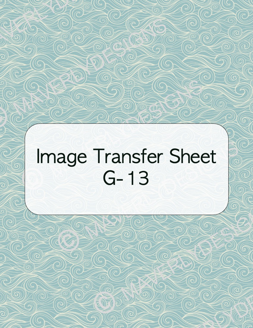 May Image Transfer Paper - G13