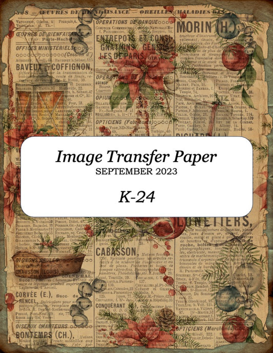 K 24 Transfer Paper DRAFT