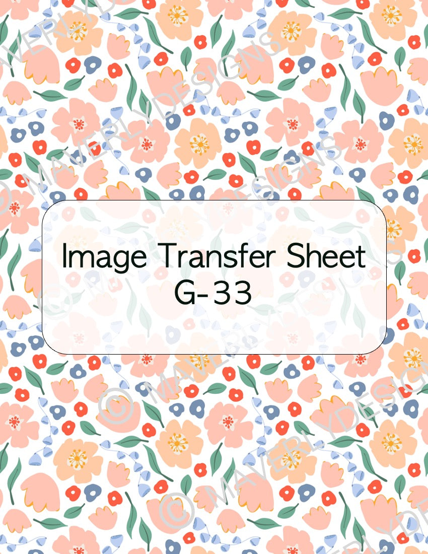 May Image Transfer Paper - G33