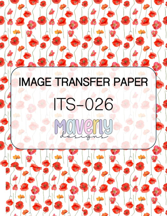 ITS-026 - IMAGE TRANSFER PAPER (E06)