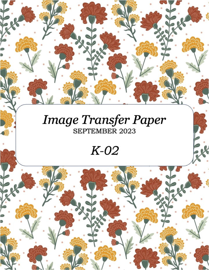 K 02 Transfer Paper - September 2023