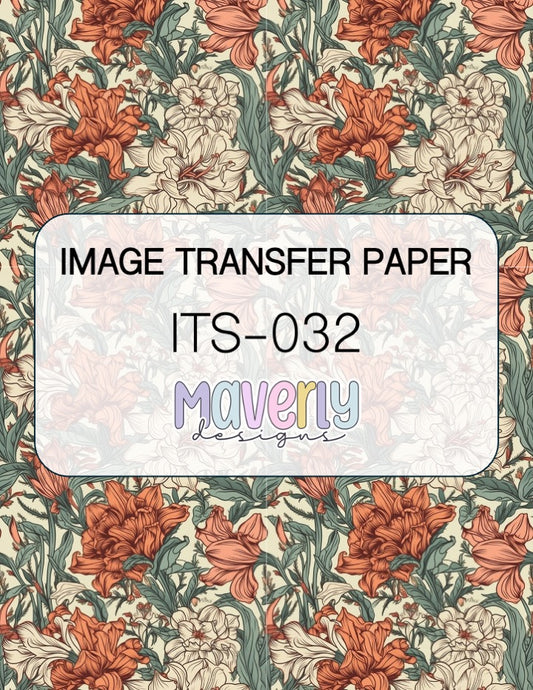 ITS-032 - IMAGE TRANSFER PAPER (F23)