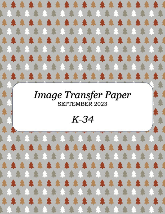 K 34 Transfer Paper - September 2023