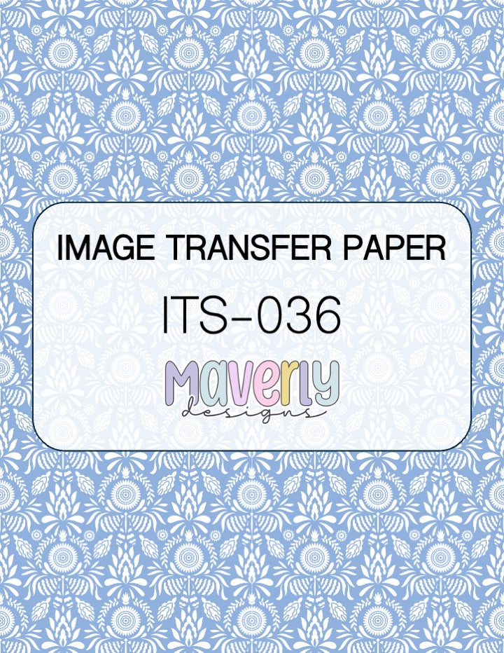 ITS-036 - IMAGE TRANSFER PAPER (F30)