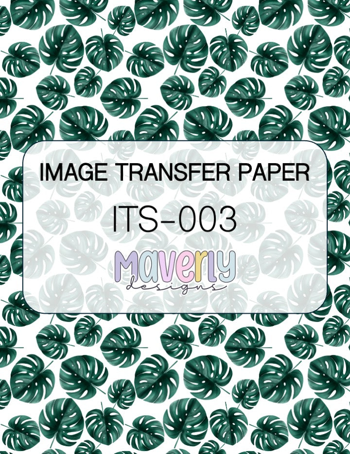 ITS-003 - IMAGE TRANSFER PAPER (A03)