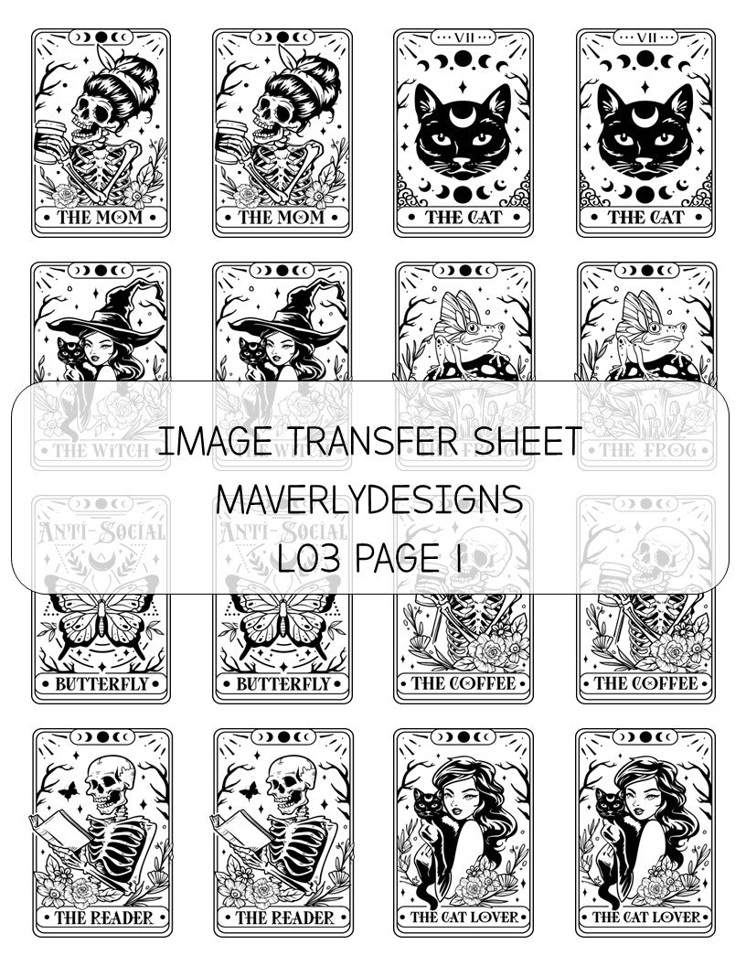 Image Transfer Sheet L-03 PAGE 1 - OCTOBER LAUNCH