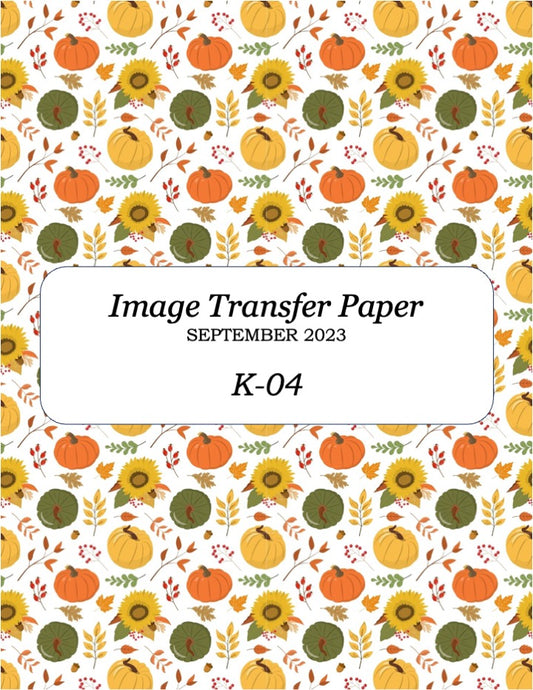 K 04 Transfer Paper - September 2023