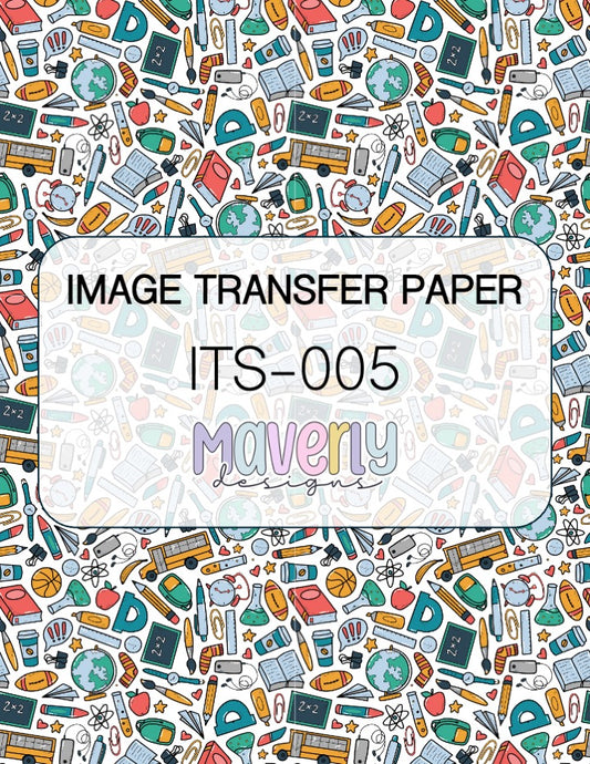 ITS-005 - IMAGE TRANSFER PAPER (A05)