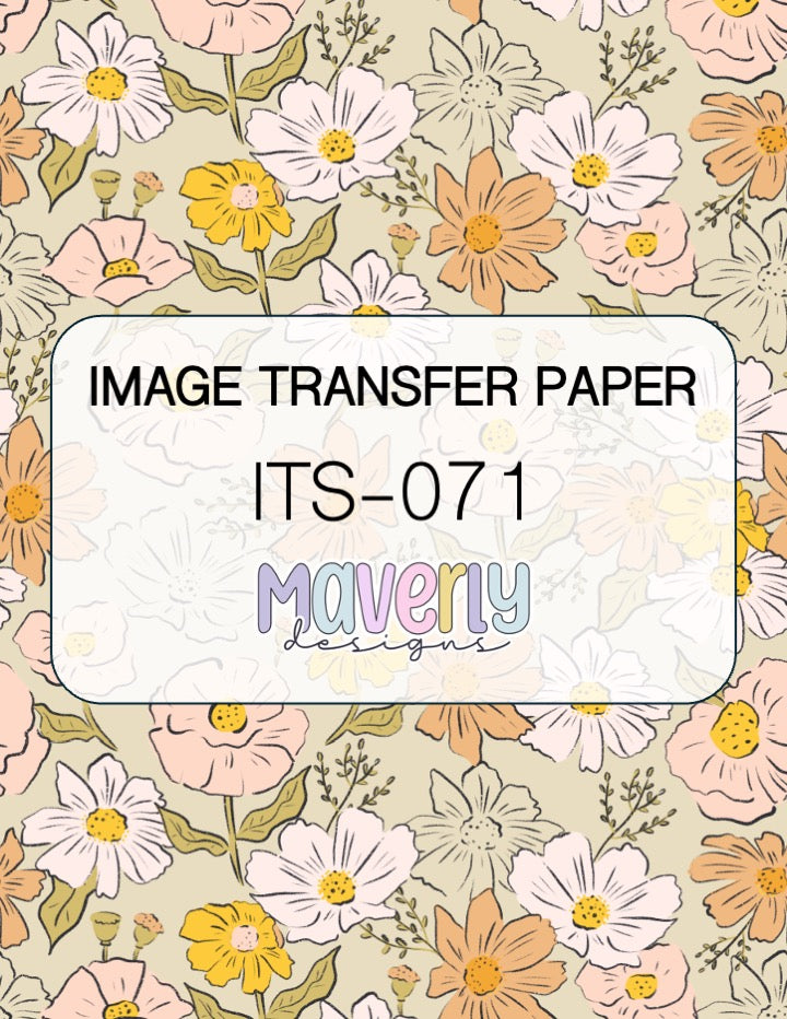 ITS-071 - IMAGE TRANSFER PAPER (J01)