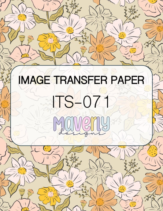 ITS-071 - IMAGE TRANSFER PAPER (J01)